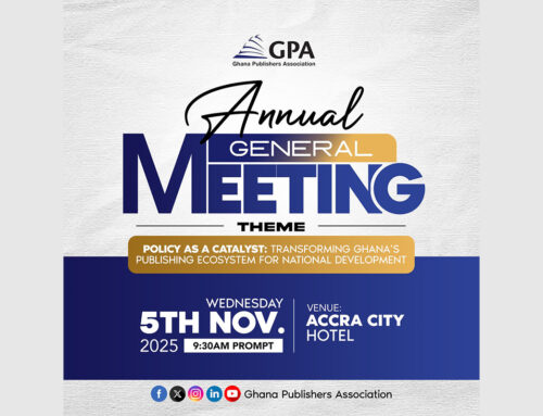 2025 Ghana Publishers Association’s Annual General Meeting